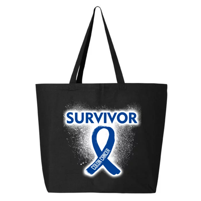 Colon Cancer Survivor 25L Jumbo Tote