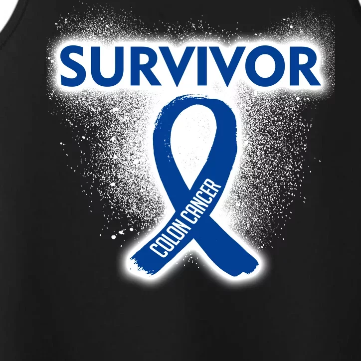 Colon Cancer Survivor Performance Tank