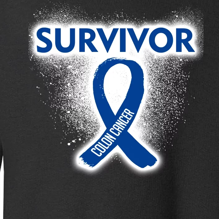 Colon Cancer Survivor Toddler Sweatshirt