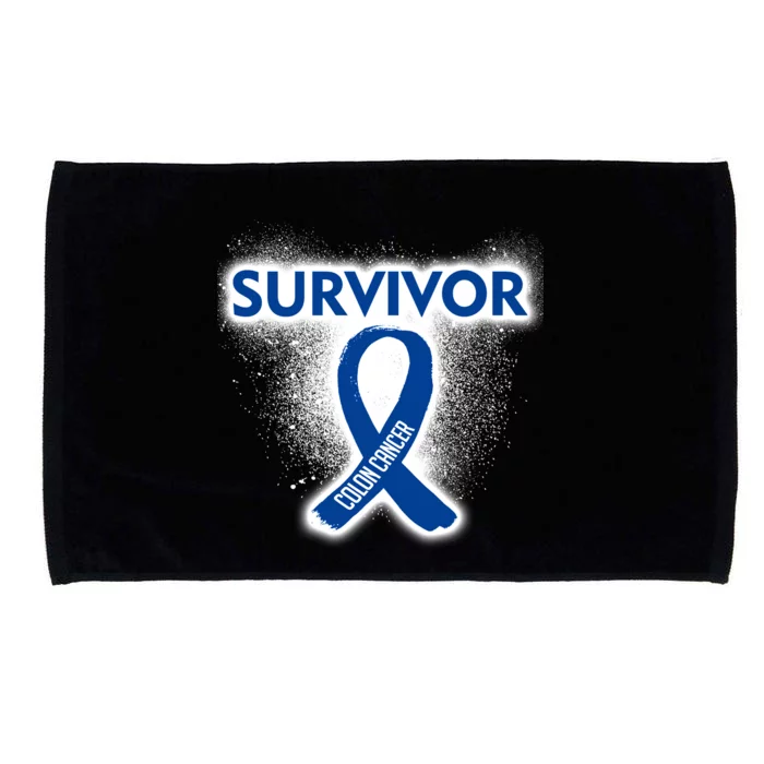 Colon Cancer Survivor Microfiber Hand Towel