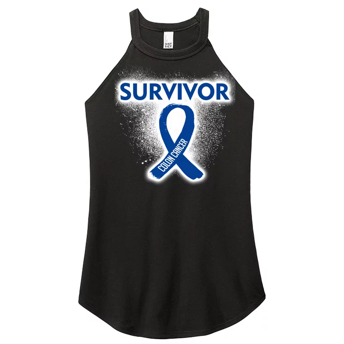 Colon Cancer Survivor Women’s Perfect Tri Rocker Tank