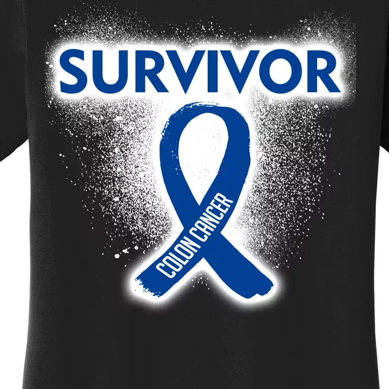 Colon Cancer Survivor Women's T-Shirt