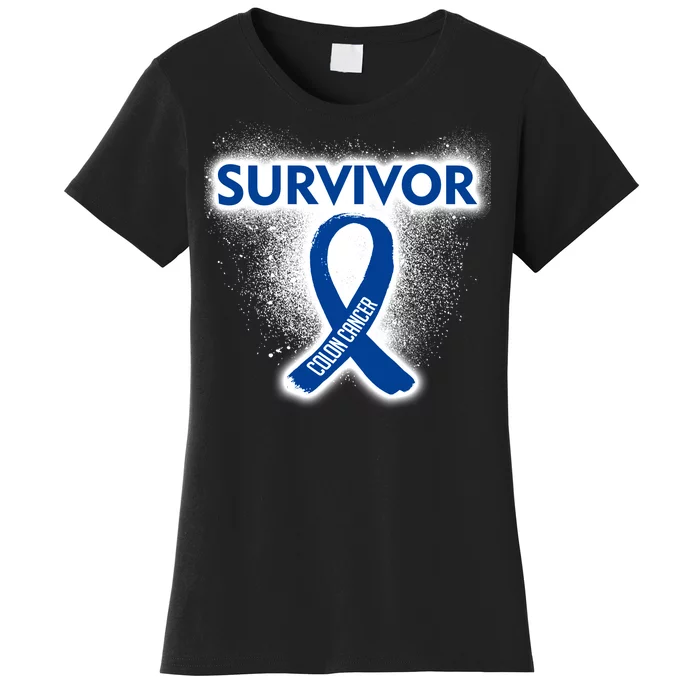 Colon Cancer Survivor Women's T-Shirt