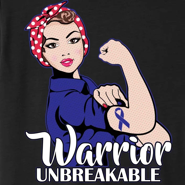 Colon Cancer Unbreakable Warrior ChromaSoft Performance T-Shirt