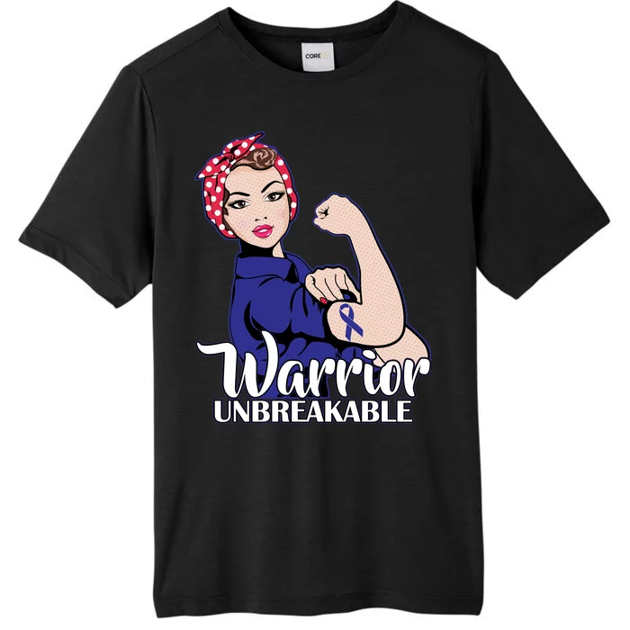 Colon Cancer Unbreakable Warrior ChromaSoft Performance T-Shirt