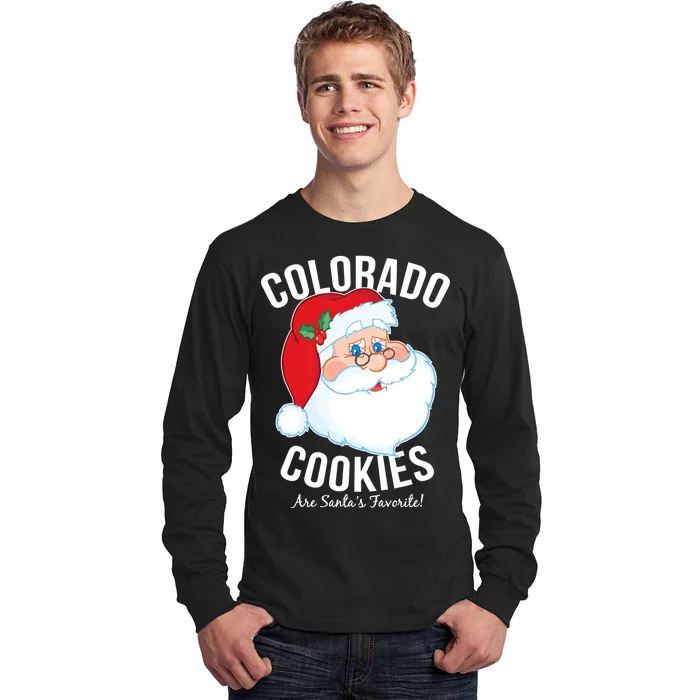 Colorado Cookies Are Santa's Favorite Long Sleeve Shirt