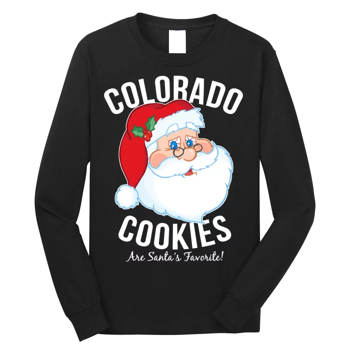 Colorado Cookies Are Santa's Favorite Long Sleeve Shirt