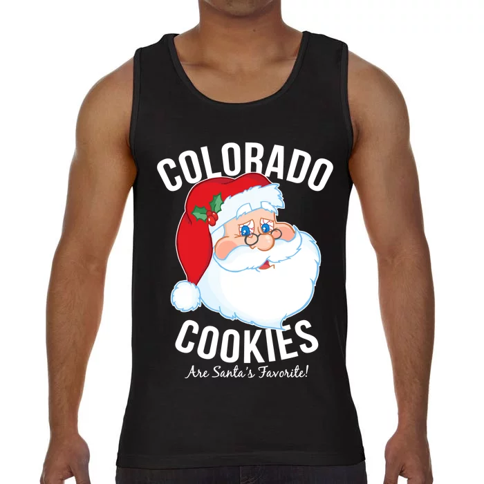 Colorado Cookies Are Santa's Favorite Comfort Colors® Tank Top