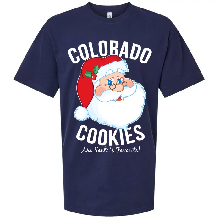 Colorado Cookies Are Santa's Favorite Sueded Cloud Jersey T-Shirt