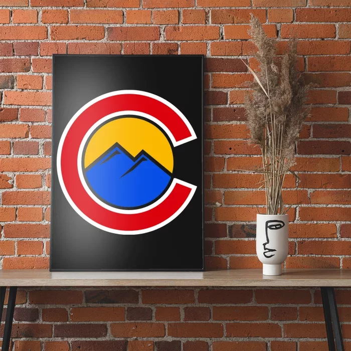 Colorado Hill Logo Poster