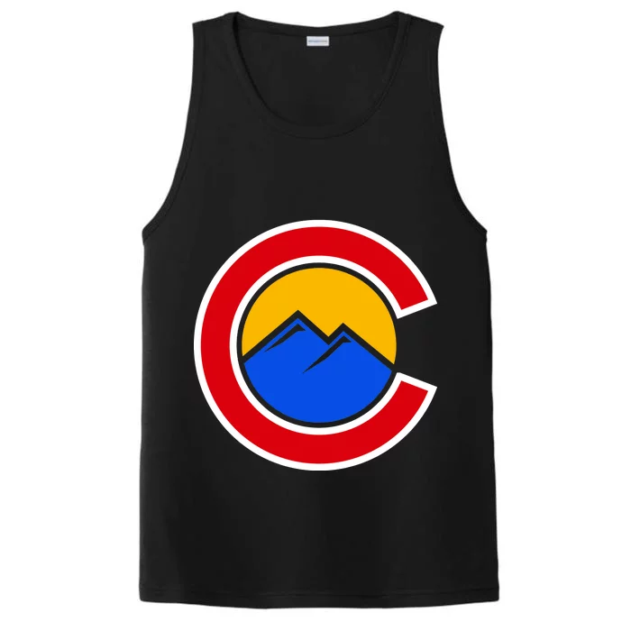 Colorado Hill Logo Performance Tank