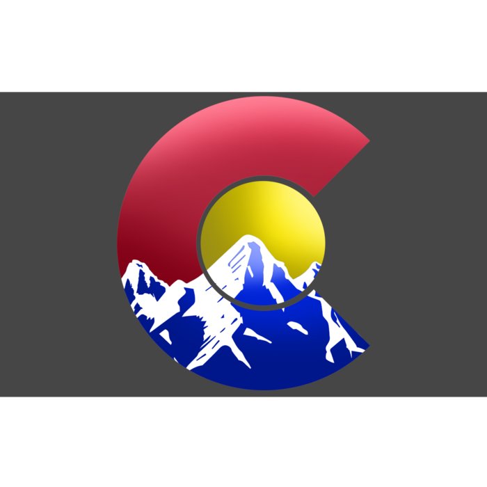 Colorado Mountains Bumper Sticker