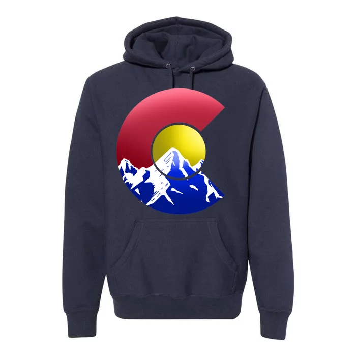 Colorado Mountains Premium Hoodie