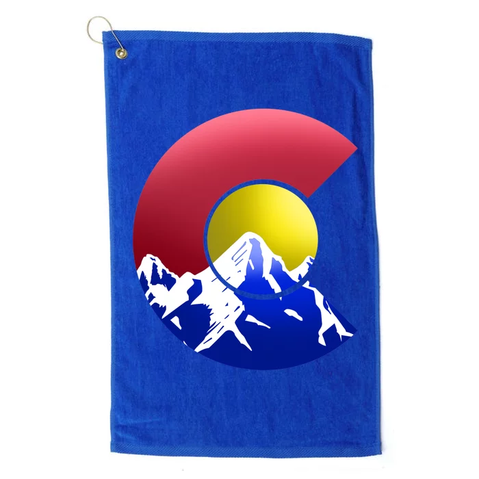 Colorado Mountains Platinum Collection Golf Towel