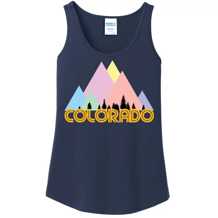 Colorado Mountains Logo Ladies Essential Tank