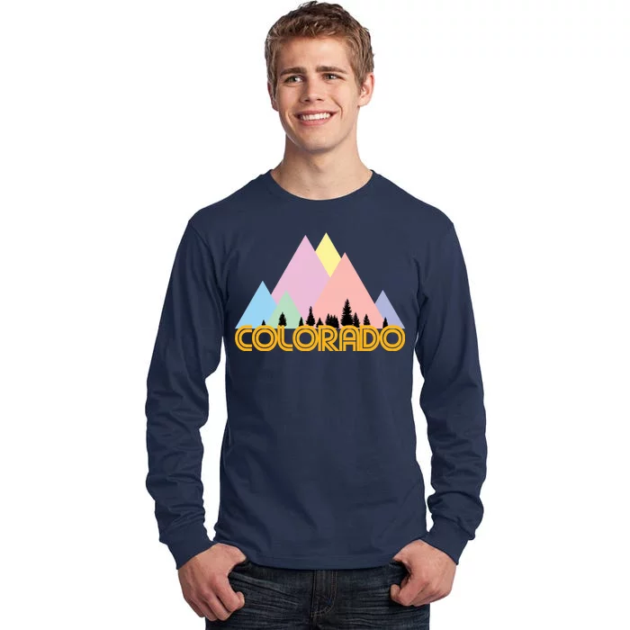 Colorado Mountains Logo Tall Long Sleeve T-Shirt