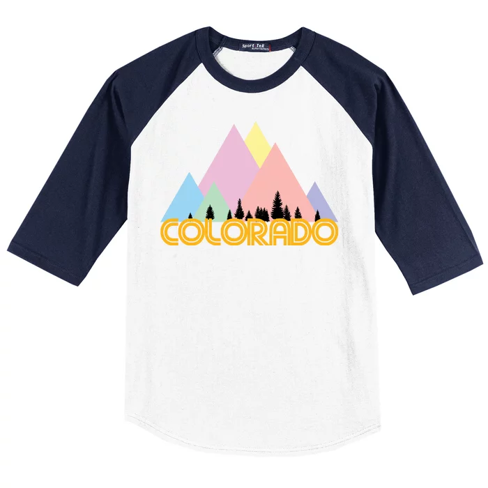 Colorado Mountains Logo Baseball Sleeve Shirt