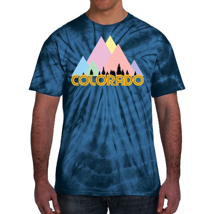 Colorado Mountains Logo Tie-Dye T-Shirt