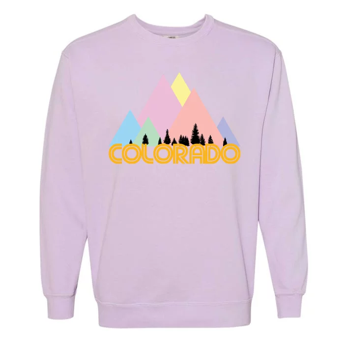 Colorado Mountains Logo Garment-Dyed Sweatshirt