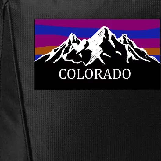 Colorado Mountains Outdoor Flag MCMA City Backpack