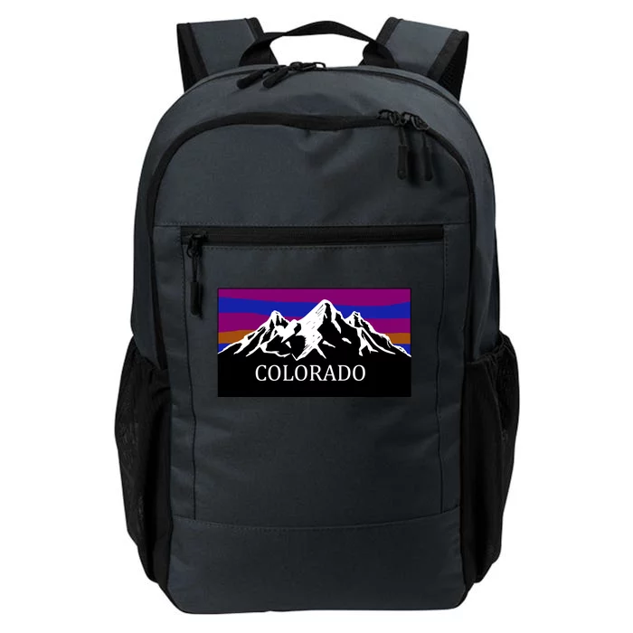 Colorado Mountains Outdoor Flag MCMA Daily Commute Backpack