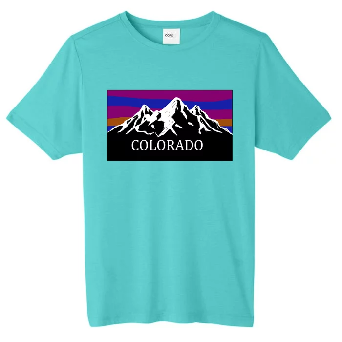 Colorado Mountains Outdoor Flag MCMA ChromaSoft Performance T-Shirt