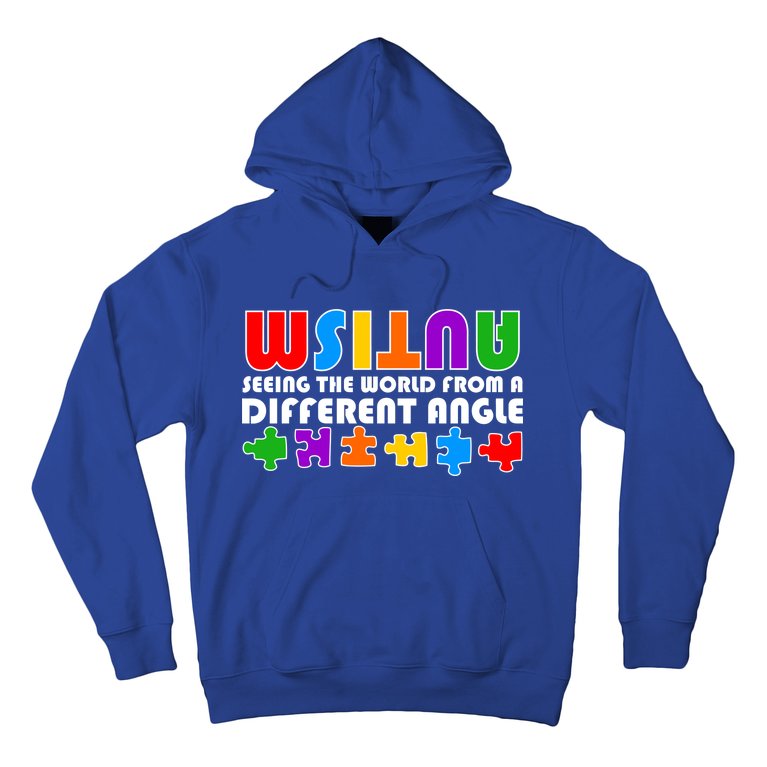 Colorful - Autism Awareness - Seeing The World From A Different Angle Hoodie