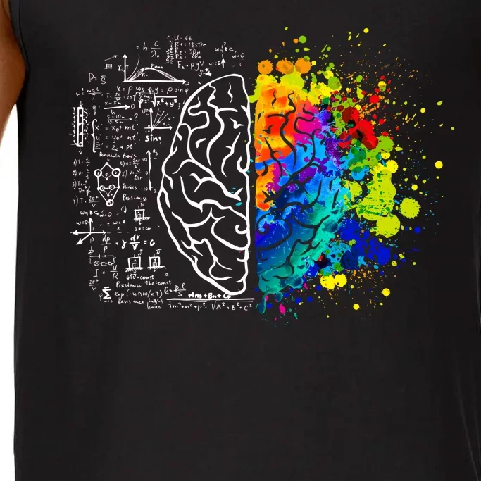 Colorful Art and Science Of The Brain Comfort Colors® Tank Top