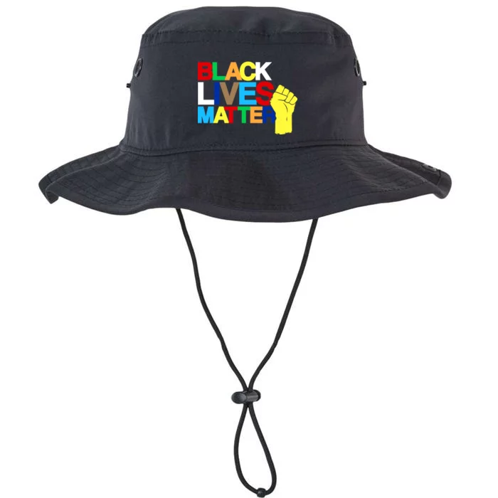 Colorful Black Lives Matter Fist African Style Legacy Cool Fit Booney Bucket Hat