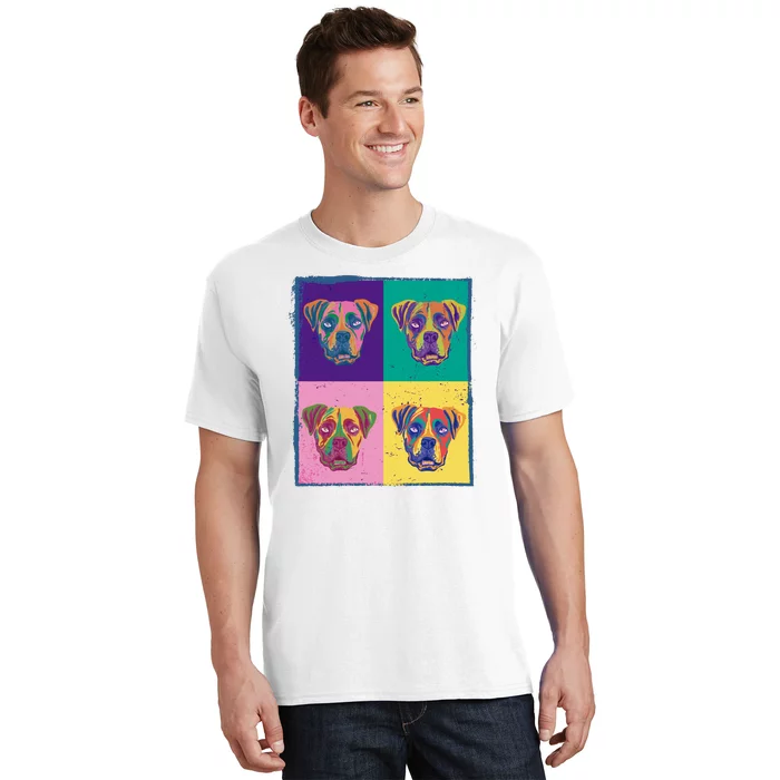 Colorful Boxer Dogs T-Shirt