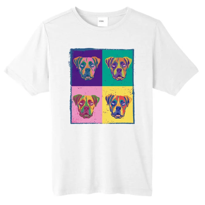 Colorful Boxer Dogs ChromaSoft Performance T-Shirt