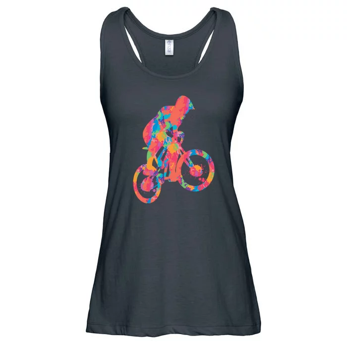 Colorful Cyclist Ladies Essential Flowy Tank