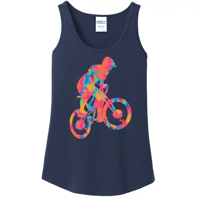 Colorful Cyclist Ladies Essential Tank