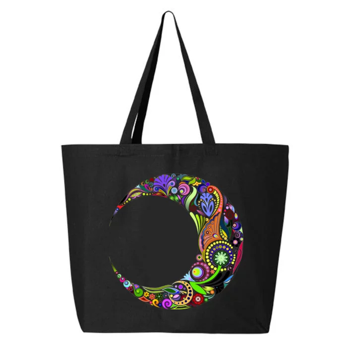 Colorful Demilune Half Moon 25L Jumbo Tote