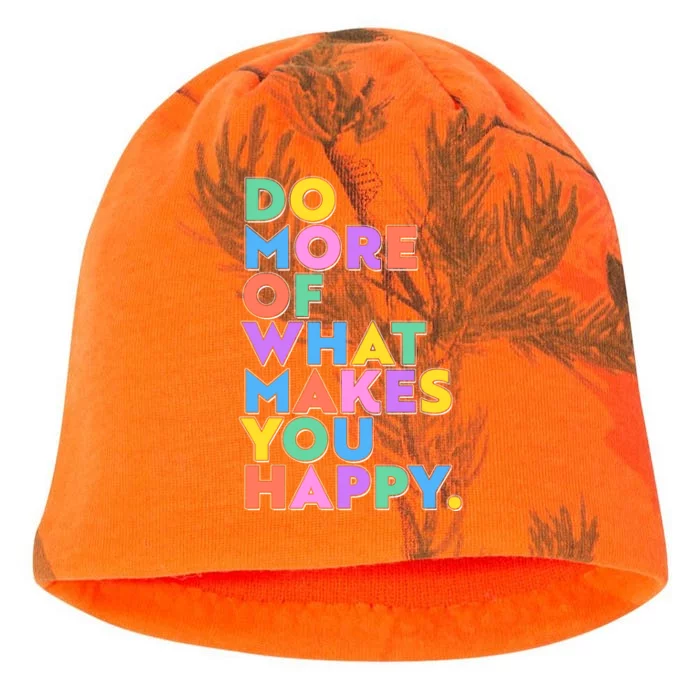 Colorful Do More Of What Makes You Happy Kati - Camo Knit Beanie