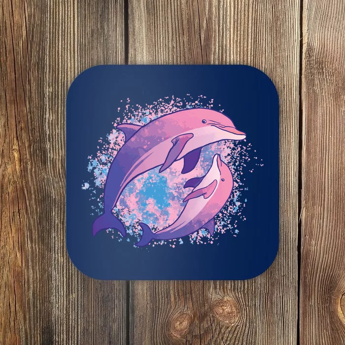 Colorful Dolphin Coaster