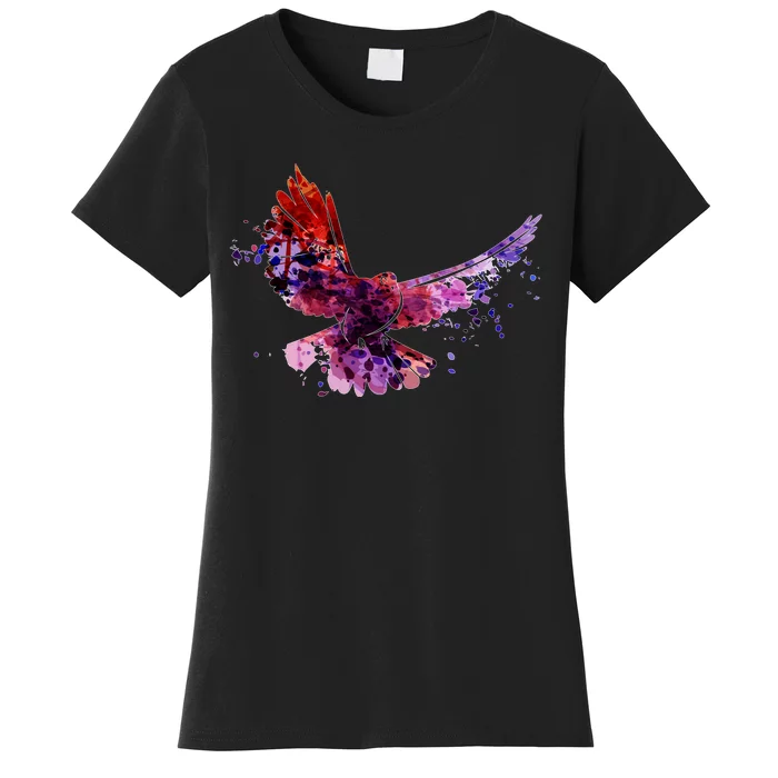 Colorful Dove Women's T-Shirt