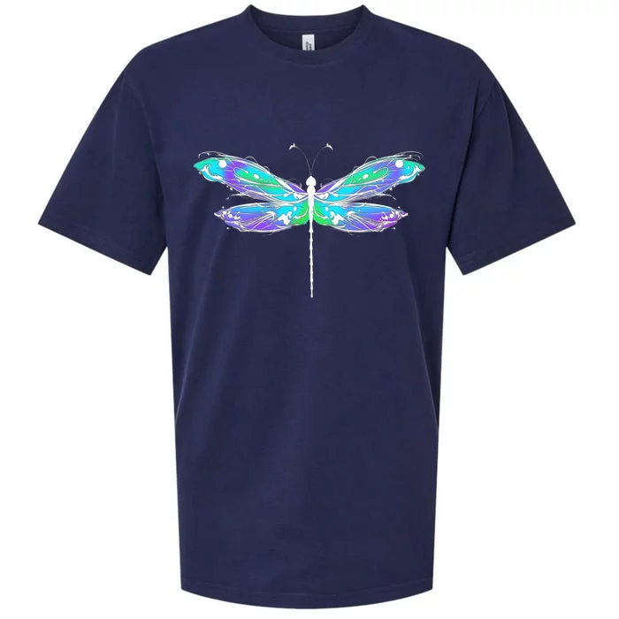 Colorful Dragonfly Sueded Cloud Jersey T-Shirt