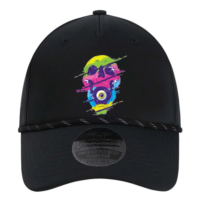 Colorful Eye Skull Performance The Dyno Cap