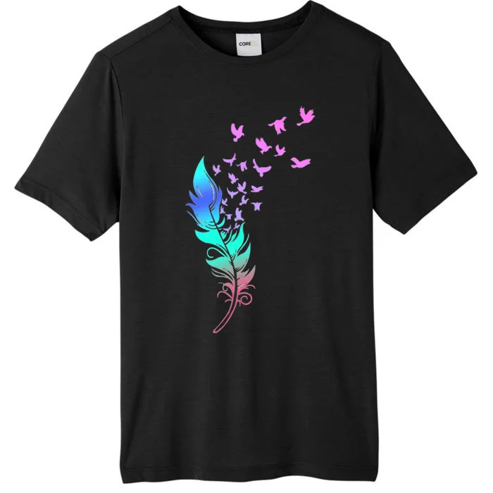 Colorful Feather ChromaSoft Performance T-Shirt