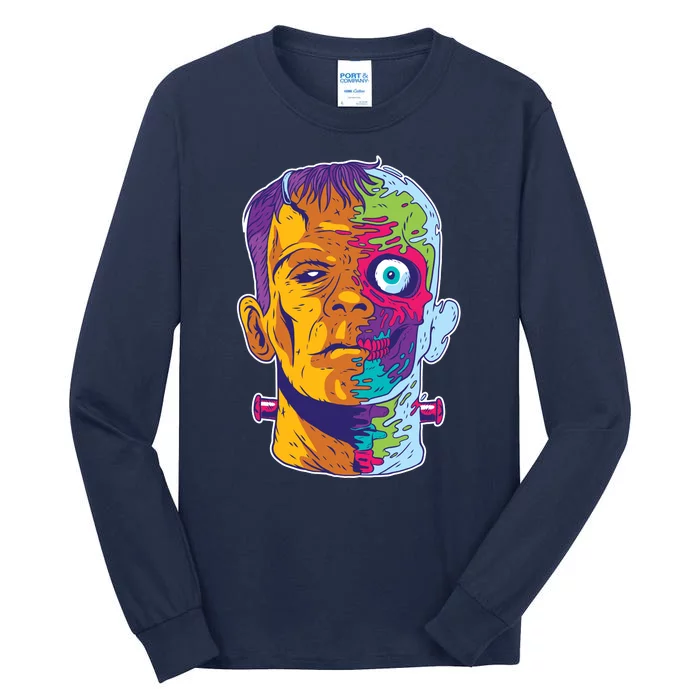 Colorful Frankenstein Tall Long Sleeve T-Shirt