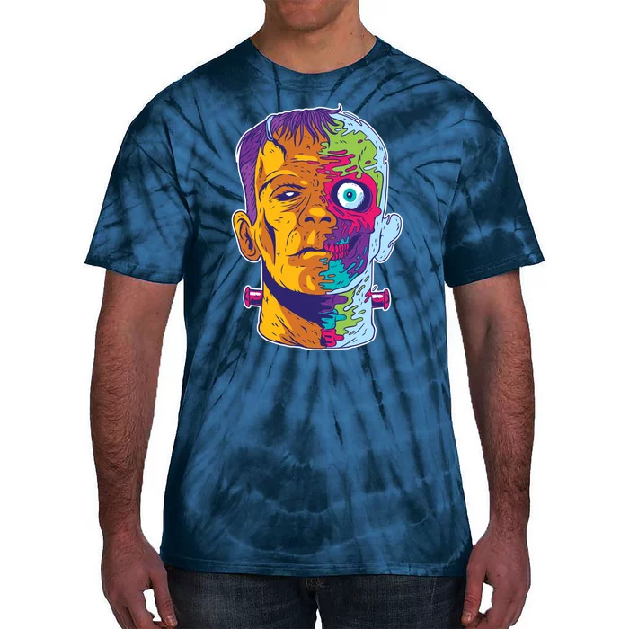 Colorful Frankenstein Tie-Dye T-Shirt