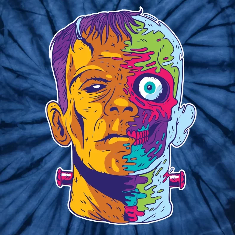 Colorful Frankenstein Tie-Dye T-Shirt