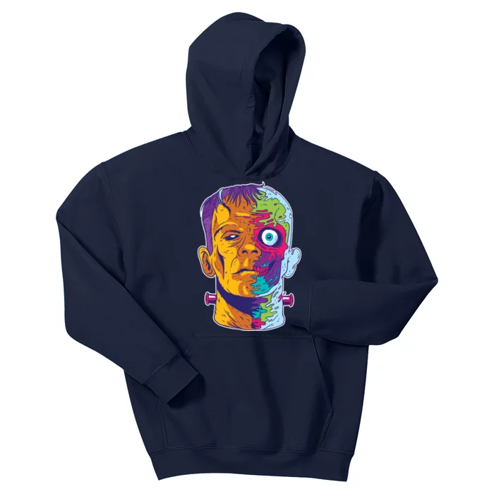 Colorful Frankenstein Kids Hoodie