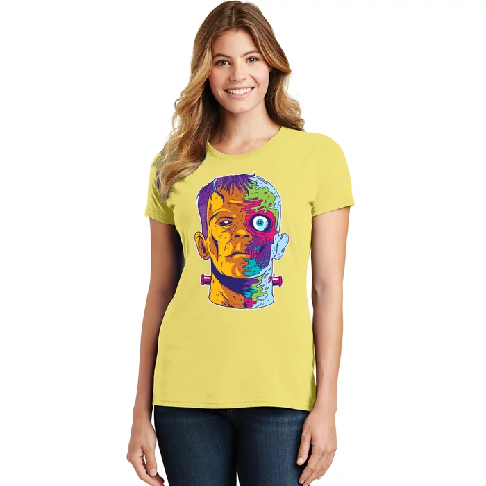 Colorful Frankenstein Women's T-Shirt