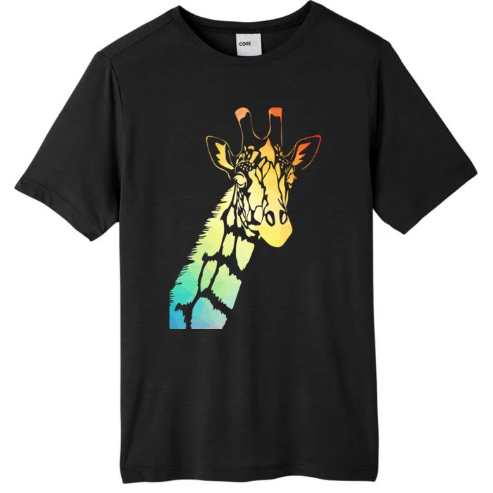 Colorful Giraffe ChromaSoft Performance T-Shirt