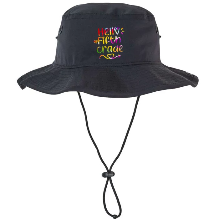 Colorful Hello Fifth Grade Legacy Cool Fit Booney Bucket Hat