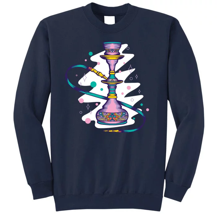 Colorful Hookah Tall Sweatshirt