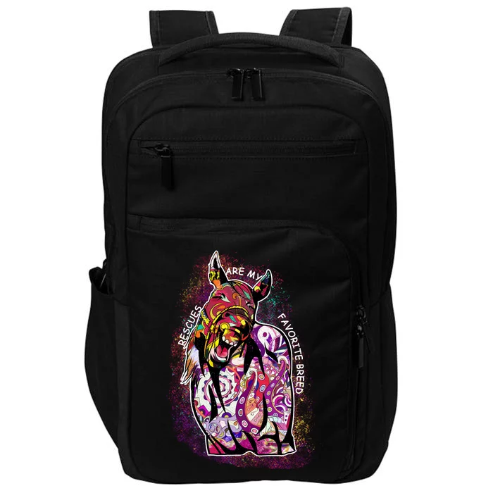 Colorful Horse Rescues Are My Favorite Breed Impact Tech Backpack