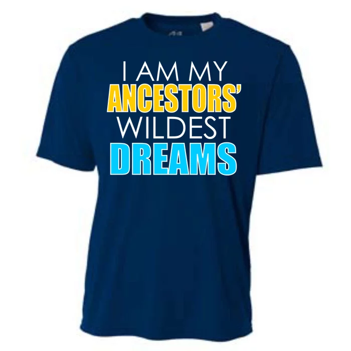 Colorful I Am My Ancestors' Wildest Dreams Cooling Performance Crew T-Shirt